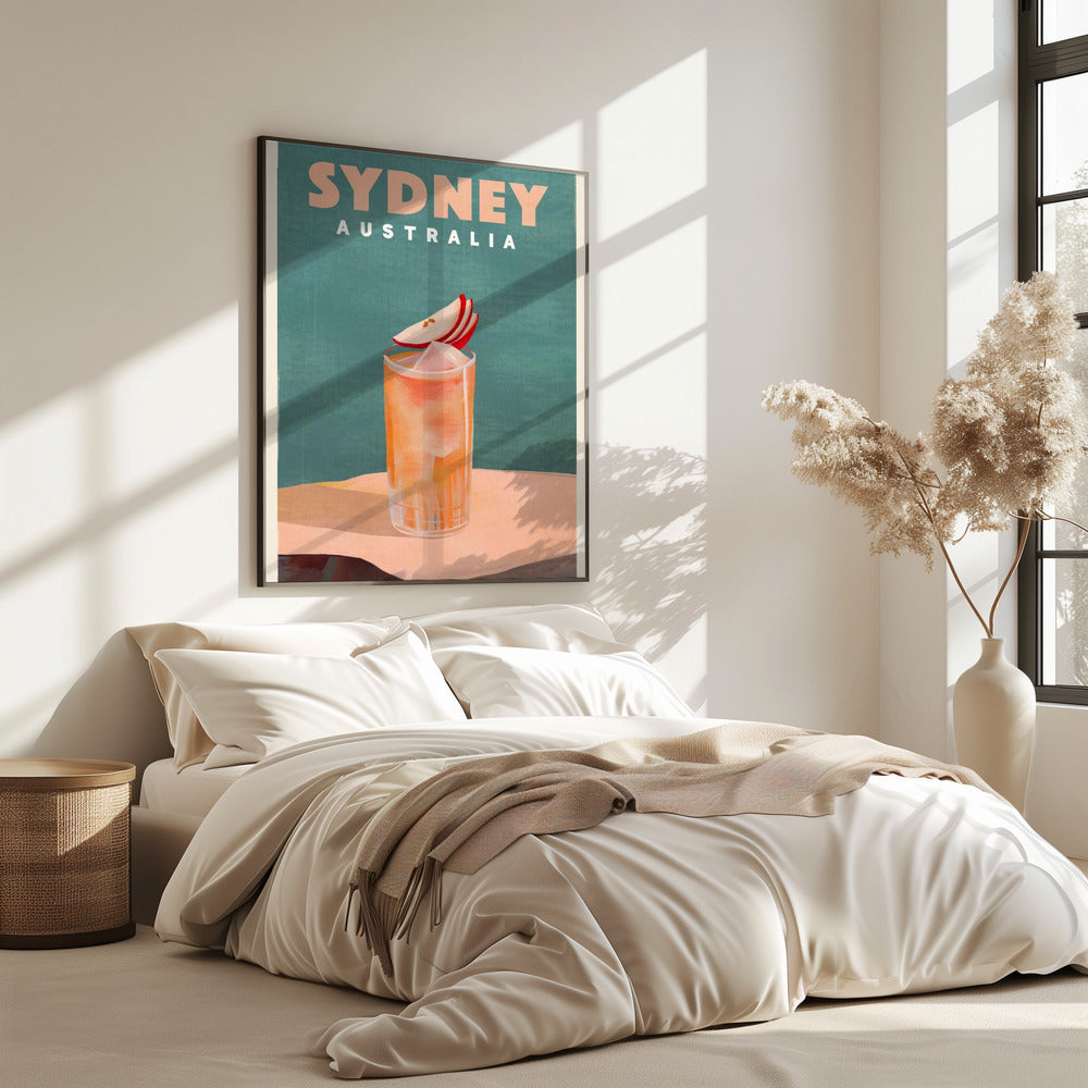 Sydney Australia Cocktail Bar Decor | Poster
