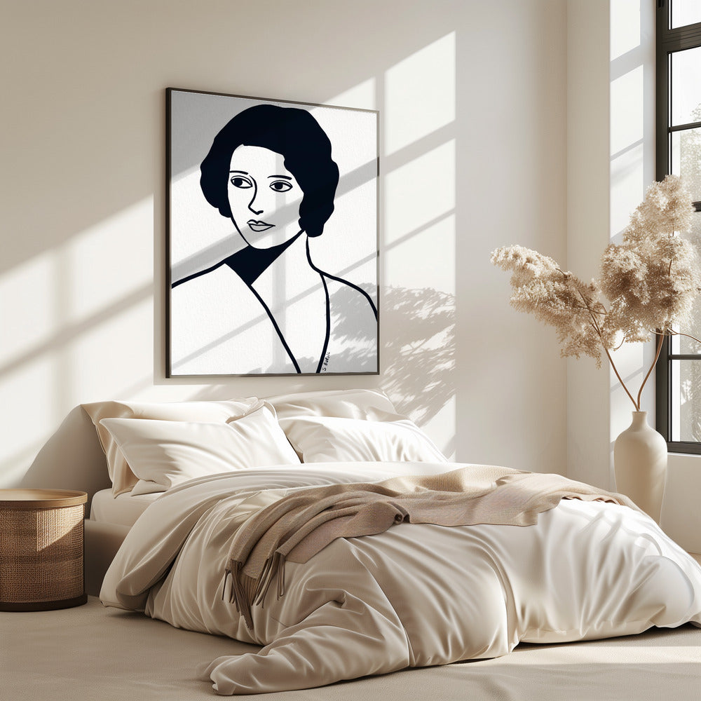 Vintage woman | Poster