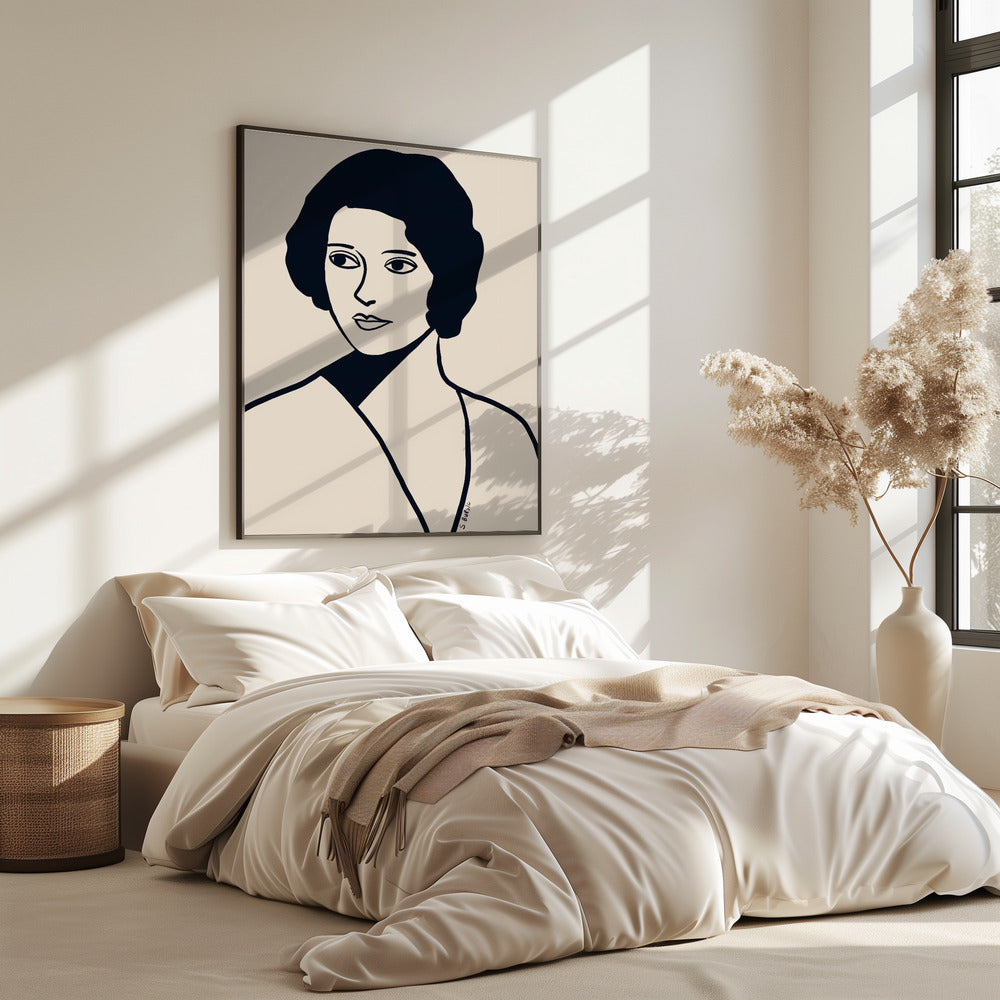 Vintage woman | Poster