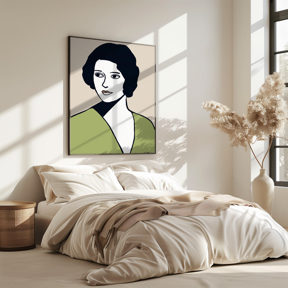 Vintage woman | Poster