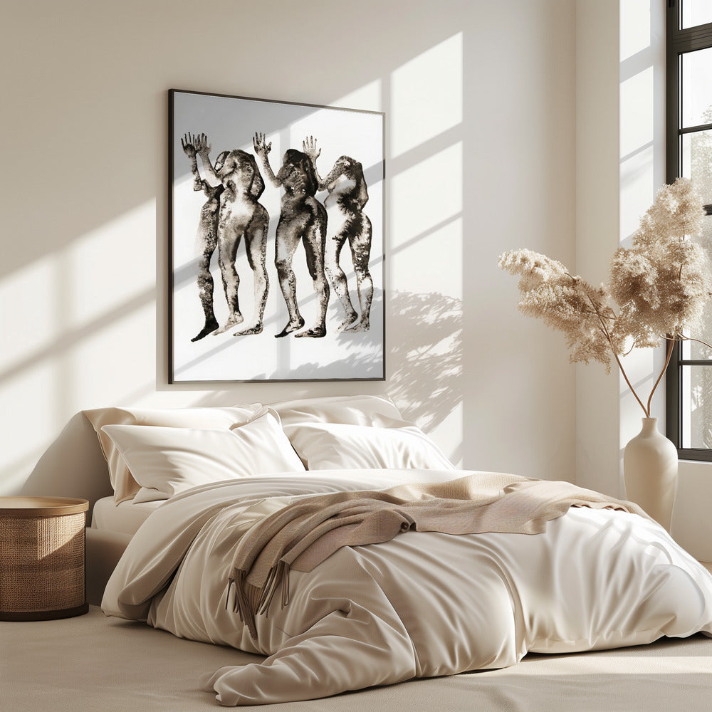 4 Figures (headless) | Poster