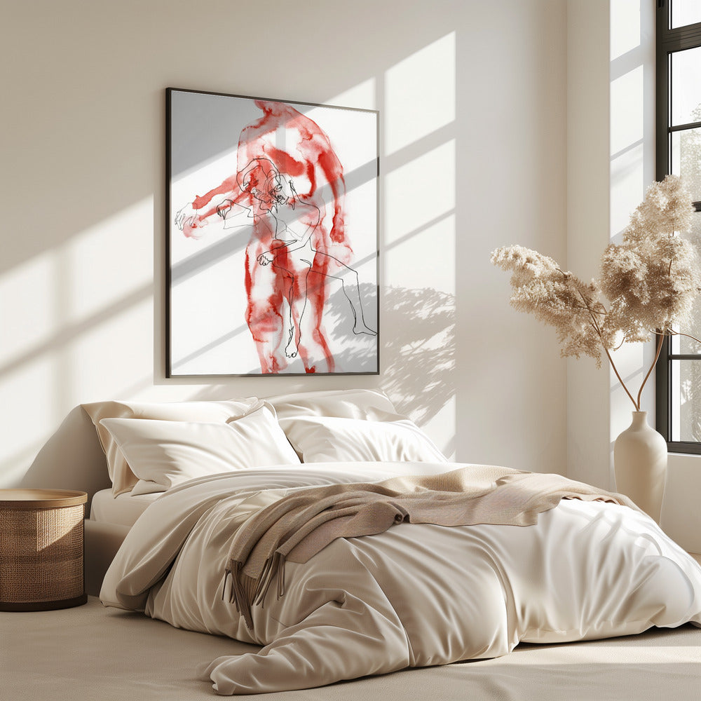 Male Figure Study (somnambulist) | Poster