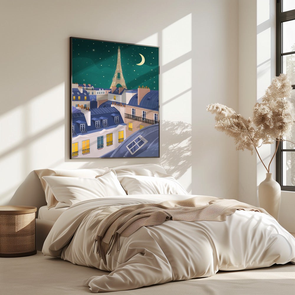 Paris at Night | Poster