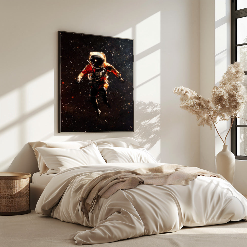 An Astronaut in Space | Poster