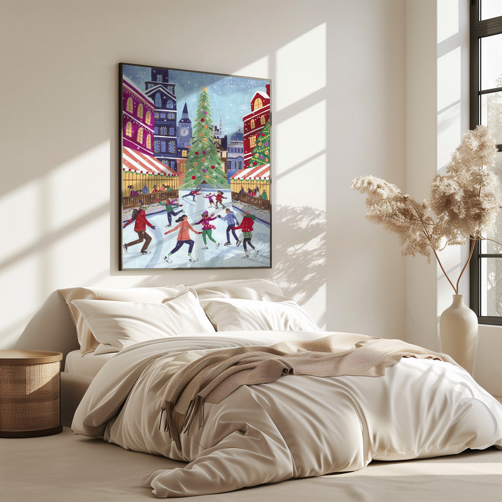 Skating in London | Poster