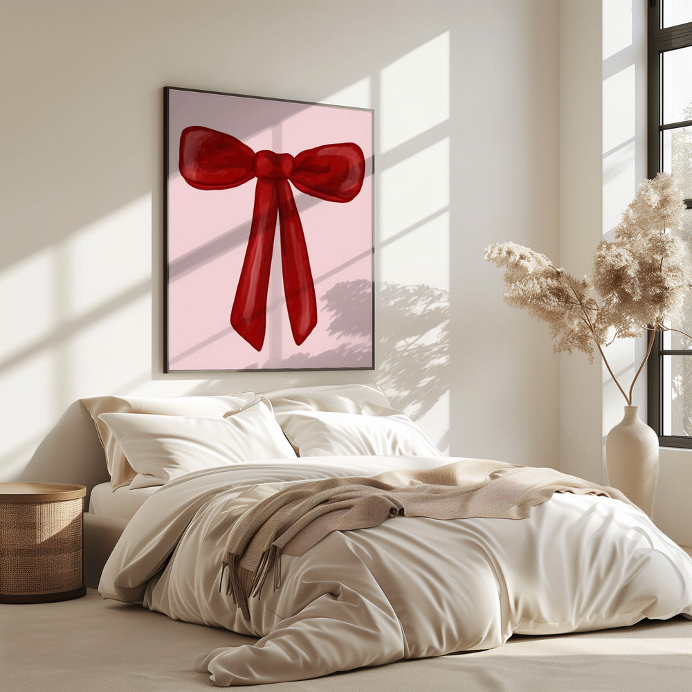 Scarlet Ribbon Tied | Poster