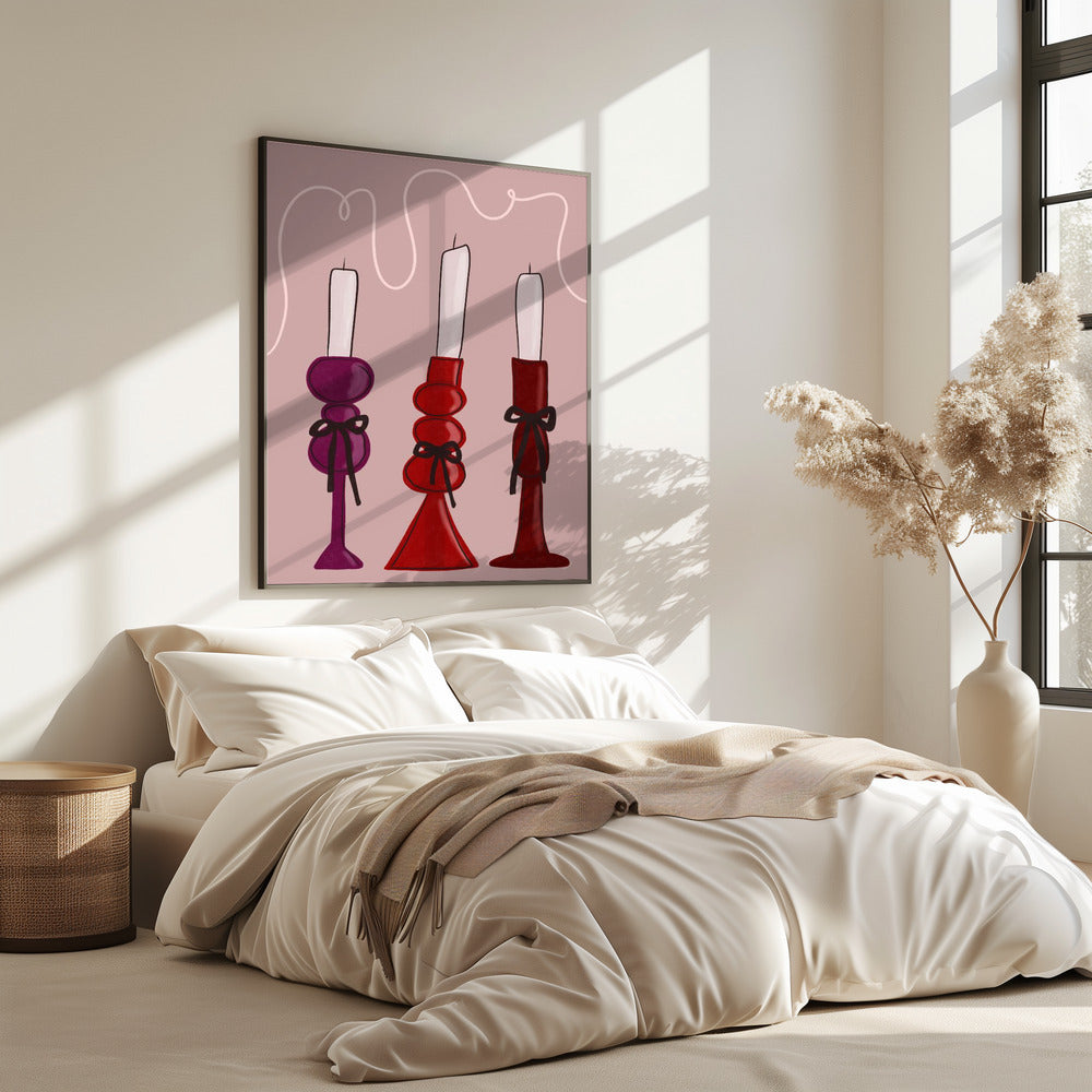 Trio of Candles | Poster