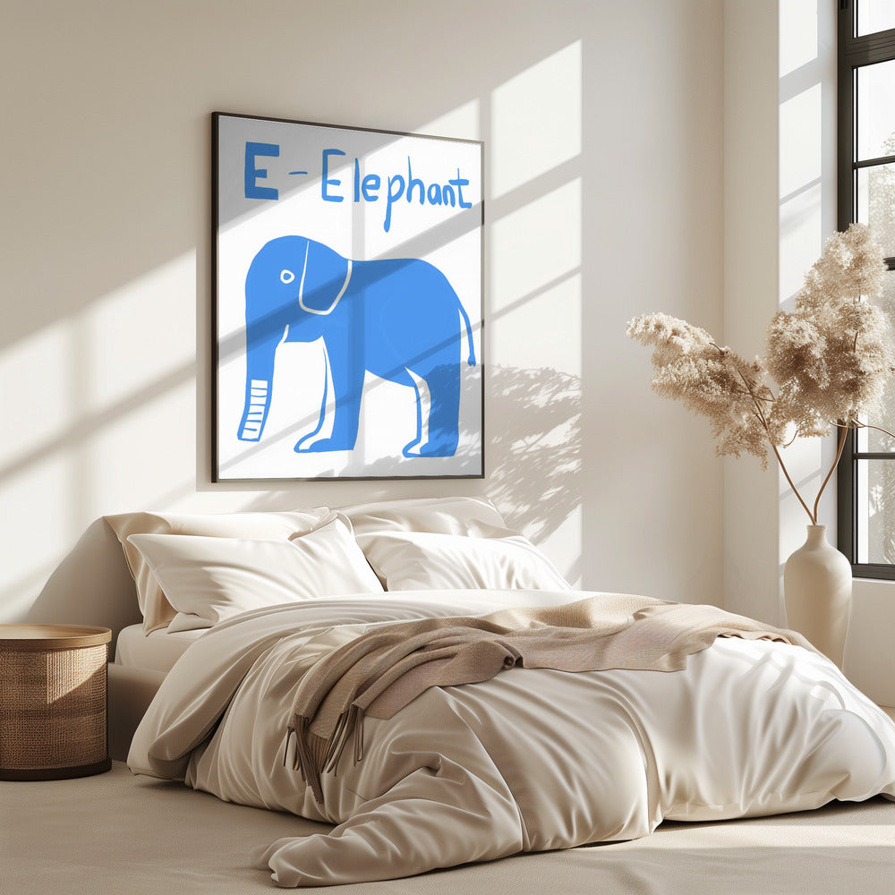 Big Blue Elephant | Poster