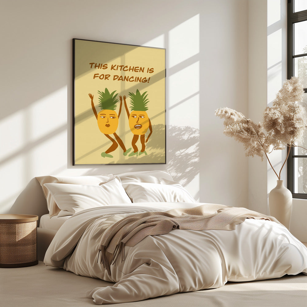 Dancing pineapples | Poster