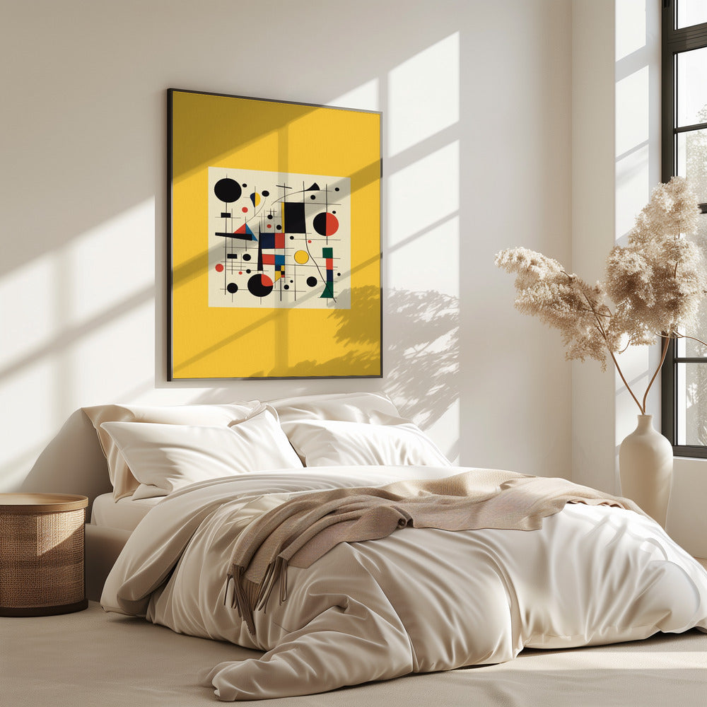 Abstract Geometry And Vibrant Colors | Poster