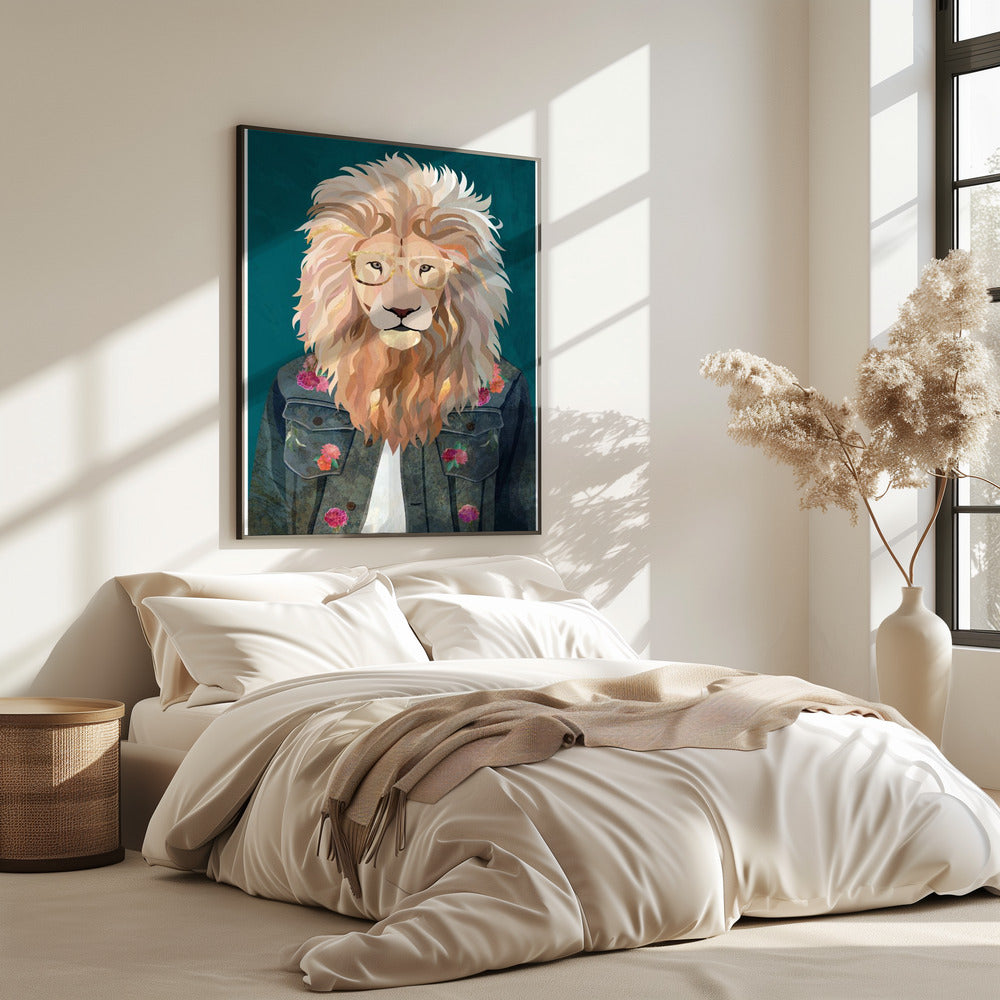 Golden fashion lion 2 | Poster