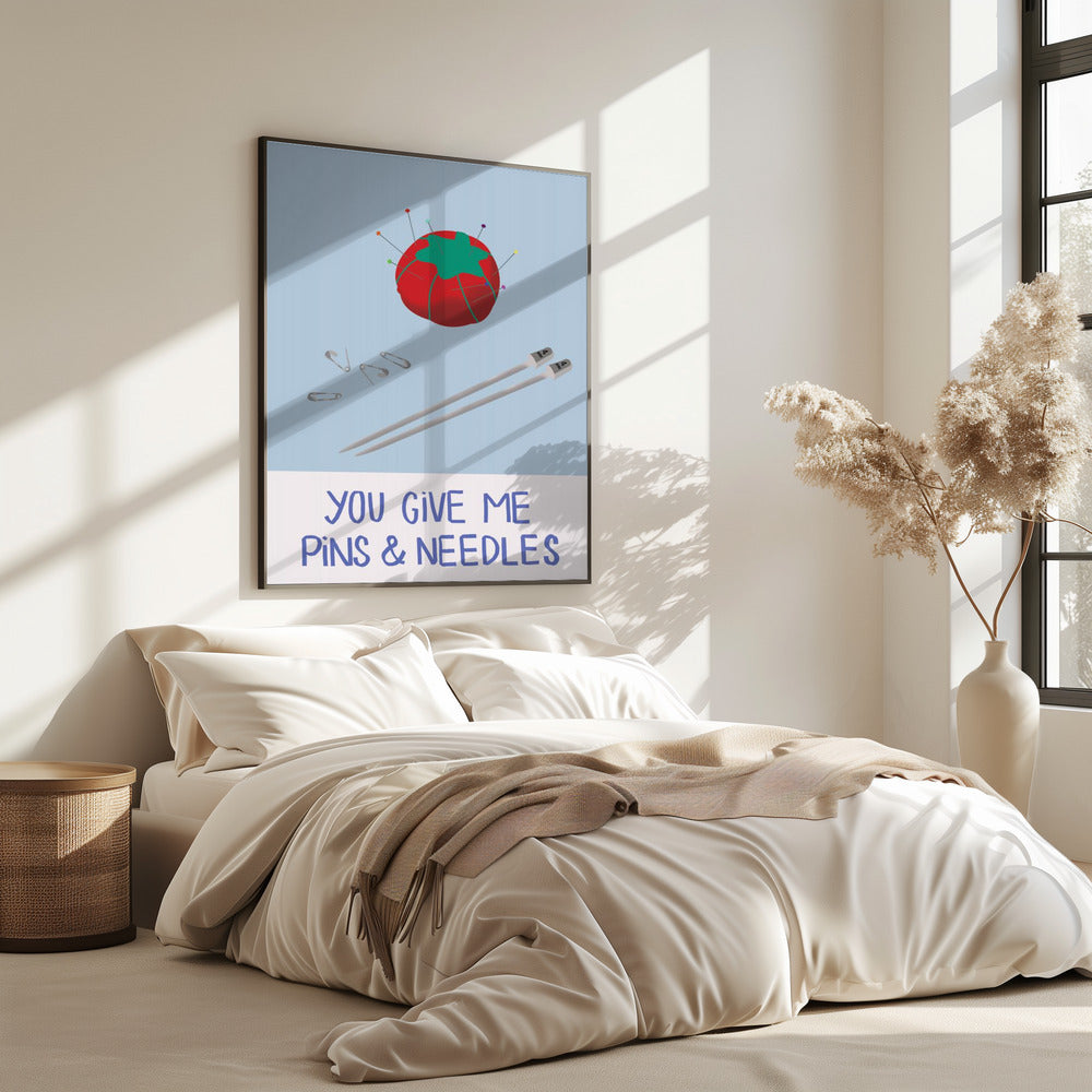 pins and needles | Poster
