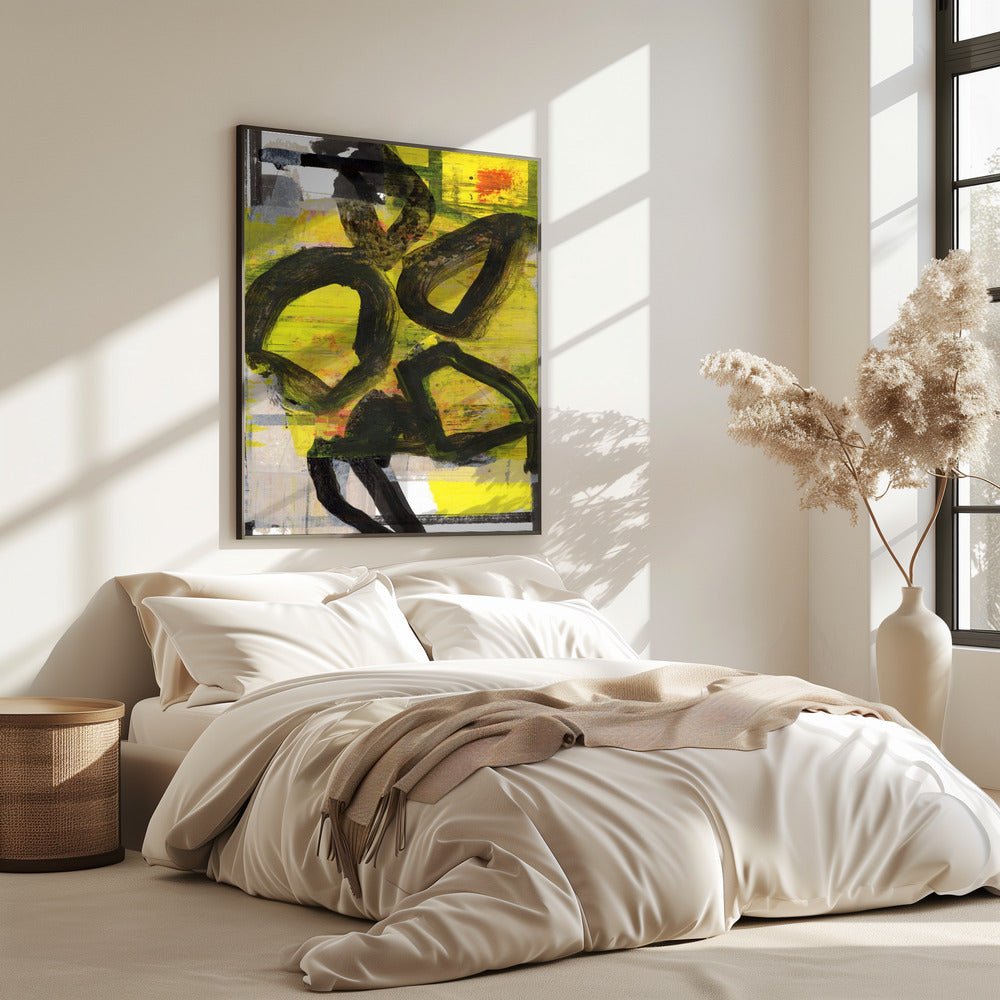 Yellow Abstract No1 | Poster