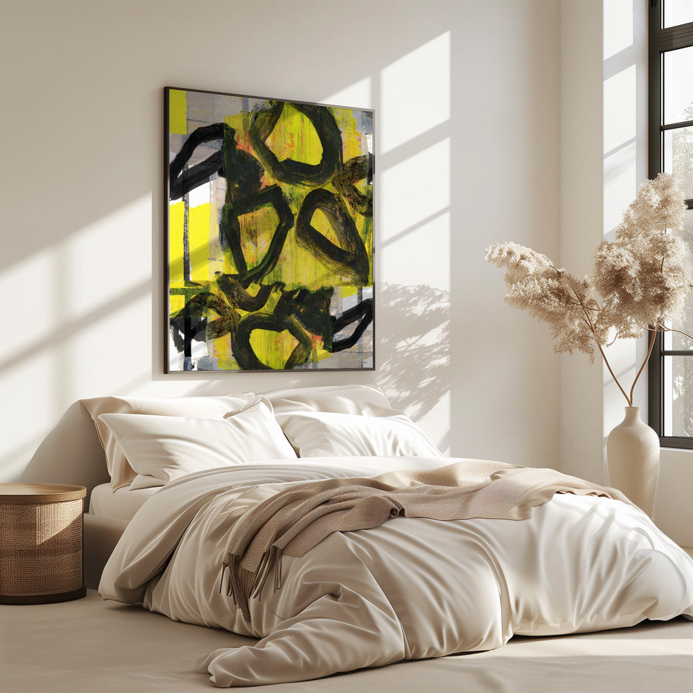 Yellow Abstract No2 | Poster