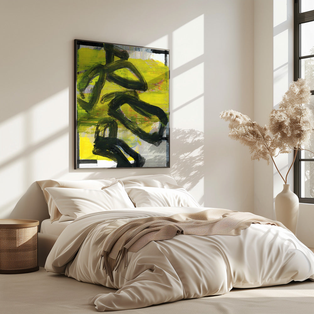 Yellow Abstract No3 | Poster