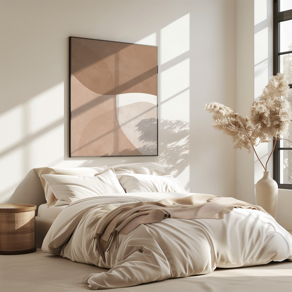 Boho watercolor strokes 5 | Poster