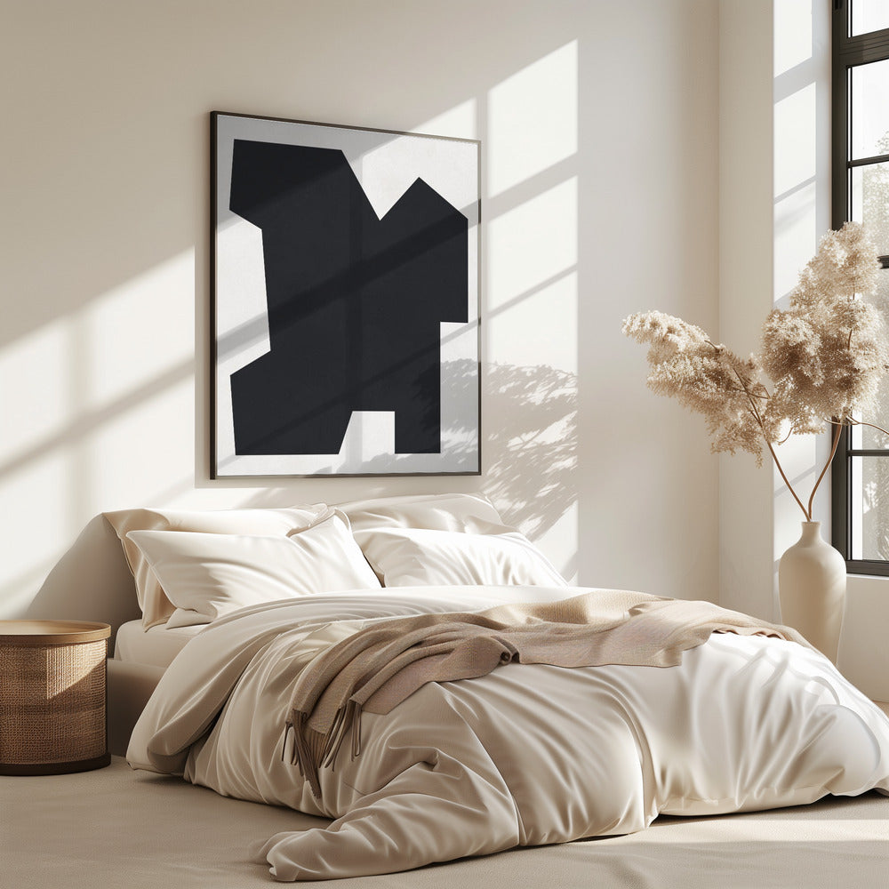 Black and white geometry 6 | Poster