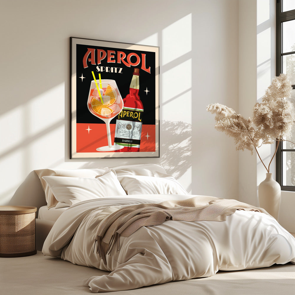 Aperol Spritz_Black | Poster