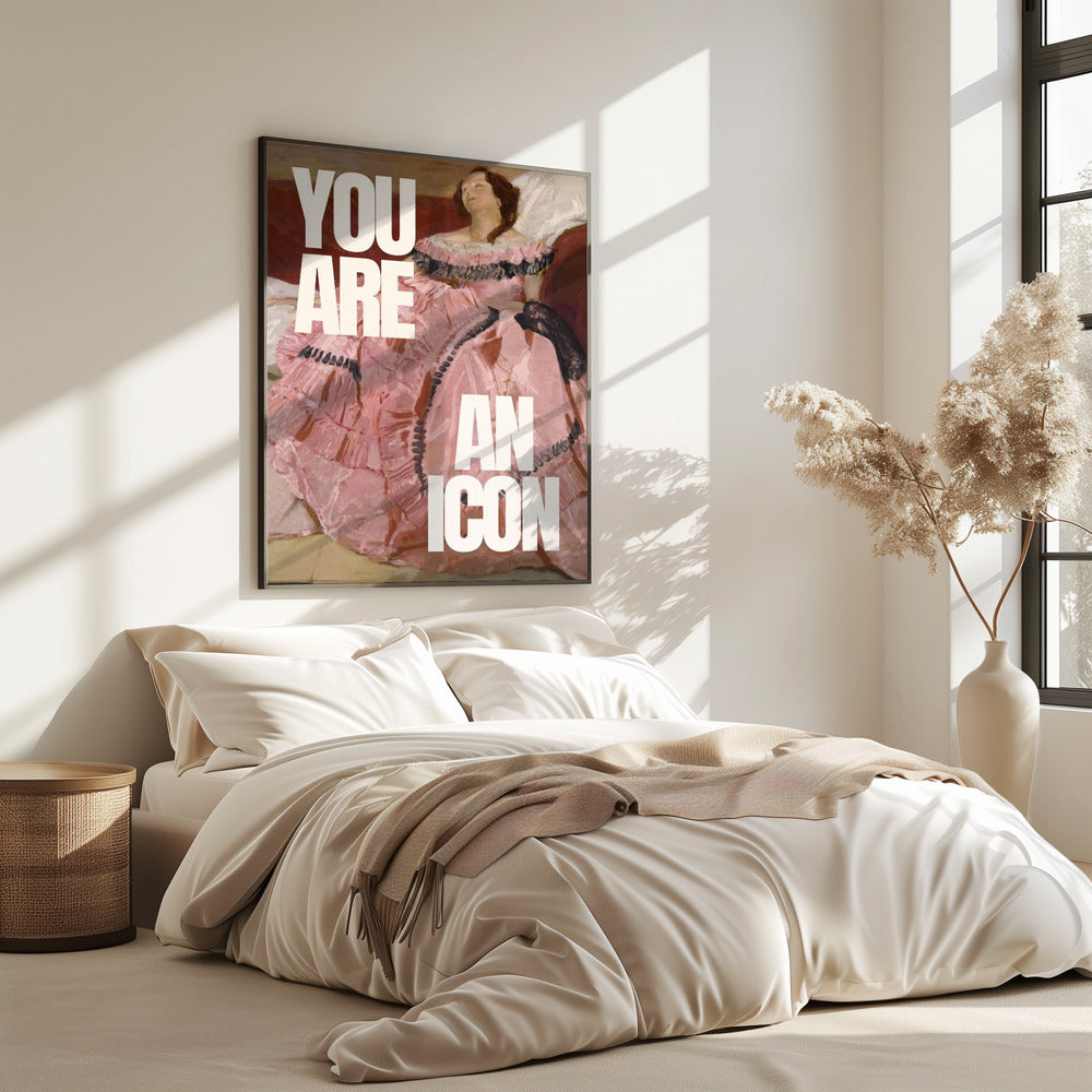 You are an icon | Poster