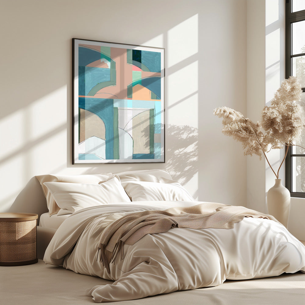 Abstract Arches No1 | Poster