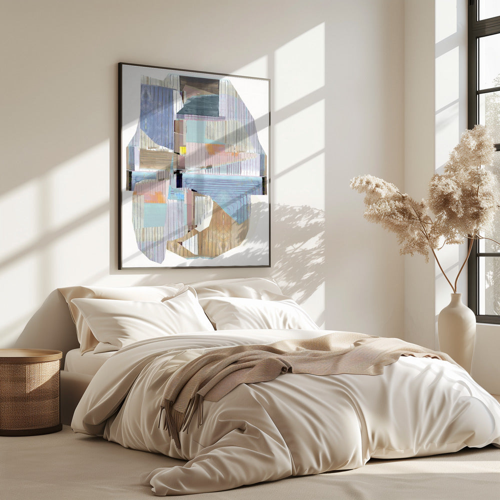 Multi Stripes Collage No 1 | Poster