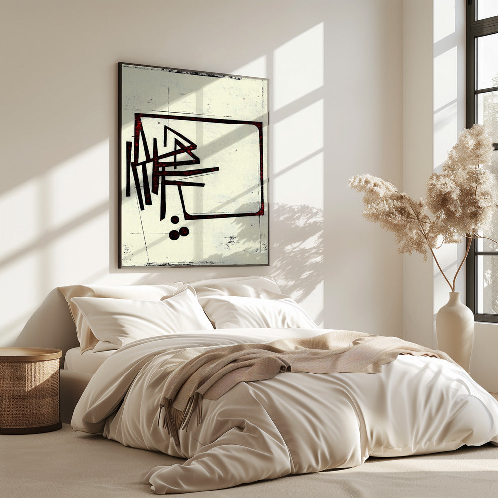 Angular Lines and Dots | Poster