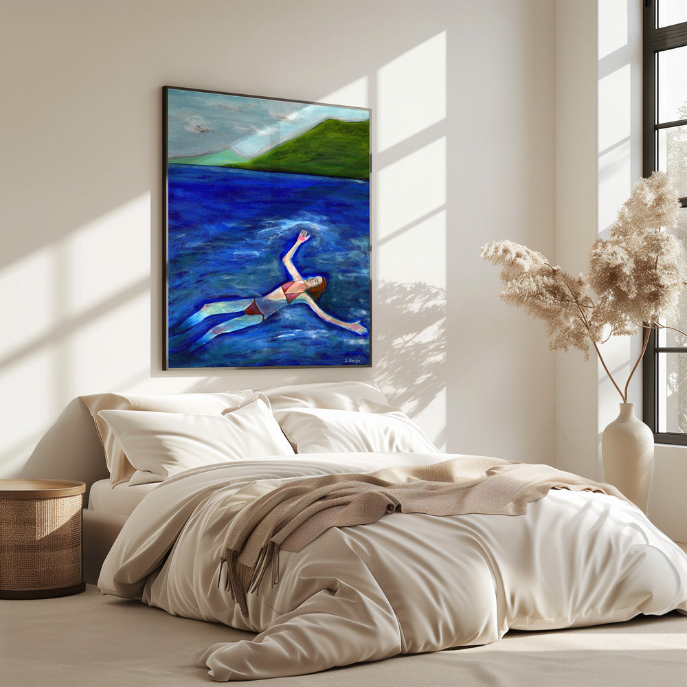 The swimmer | Poster