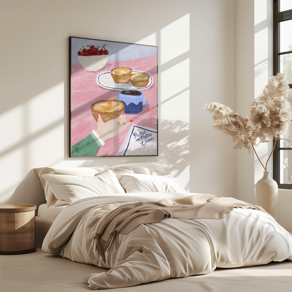 With Love From Lisbon - Food and Travel Art | Poster
