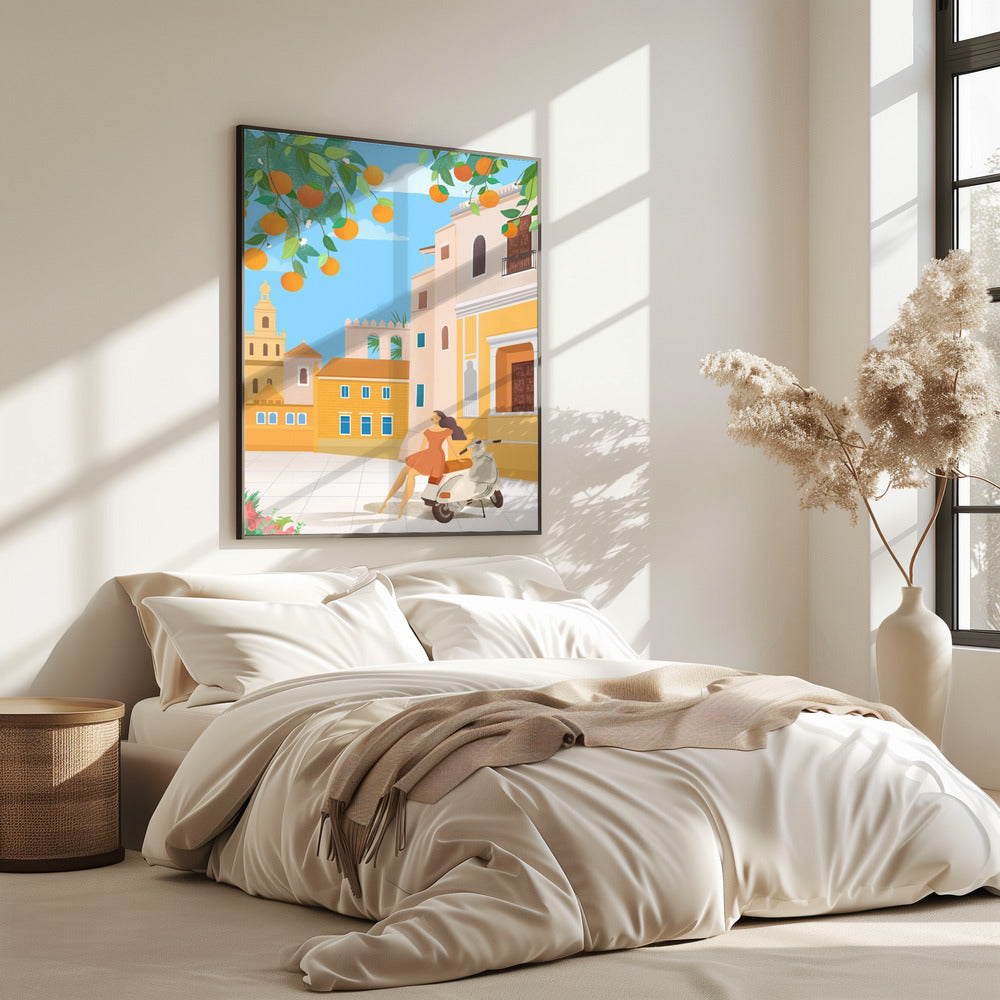 Seville Oranges, Spain | Poster
