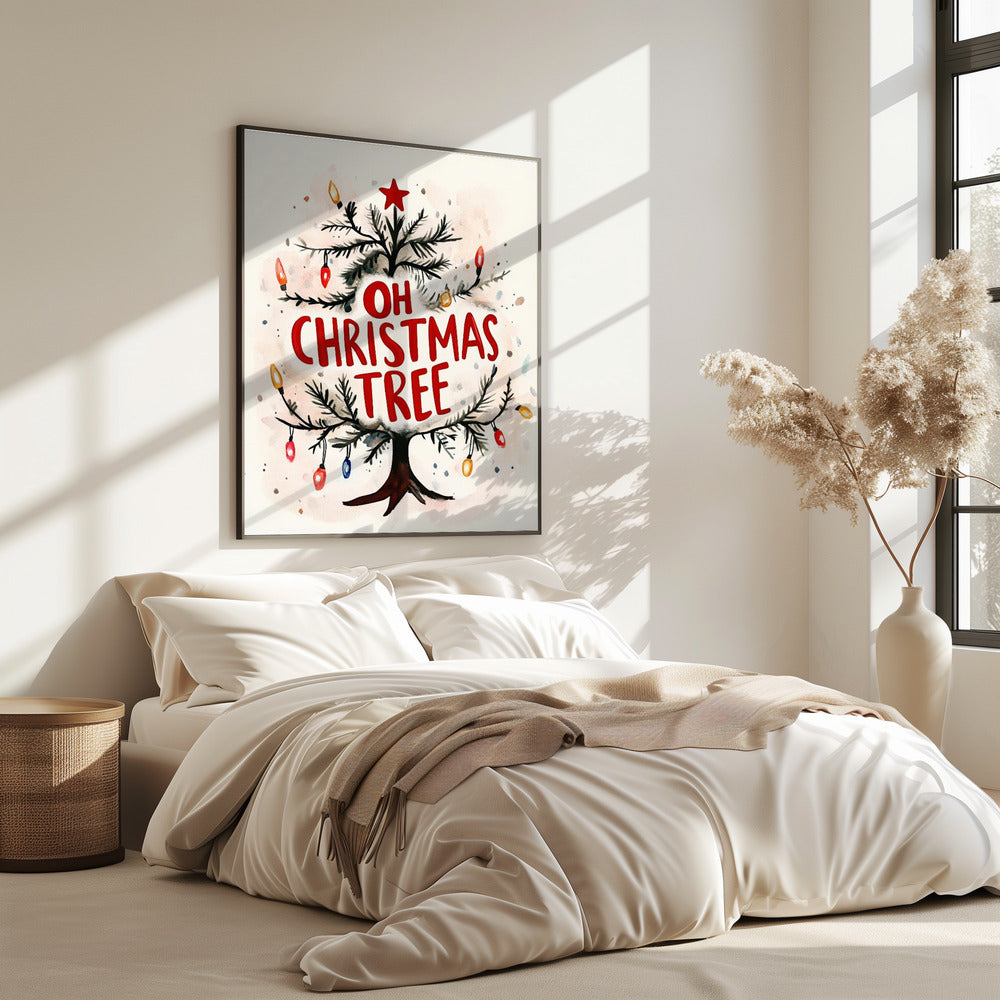 Festive Tree Glow | Poster