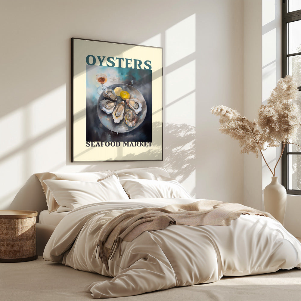 Oysters Seafood Market | Poster