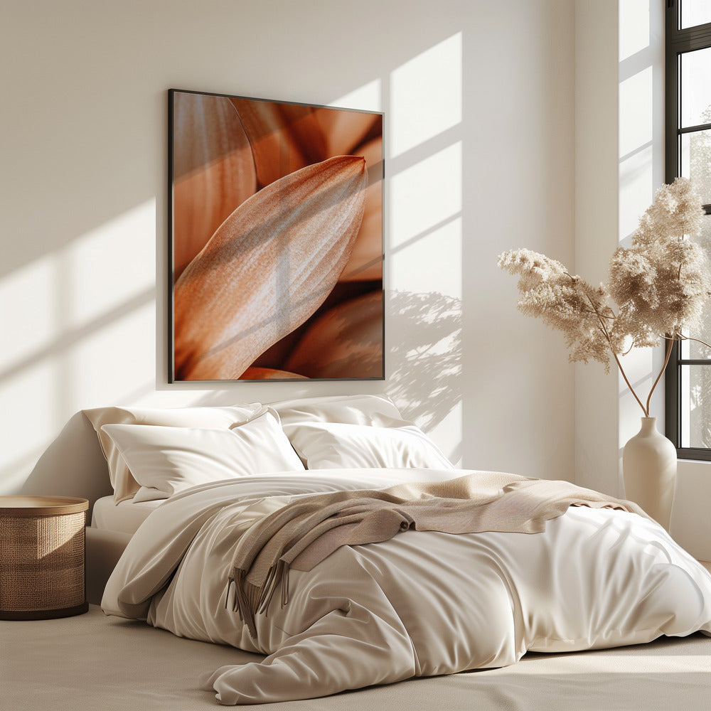 Amber Petal Elegance | Poster