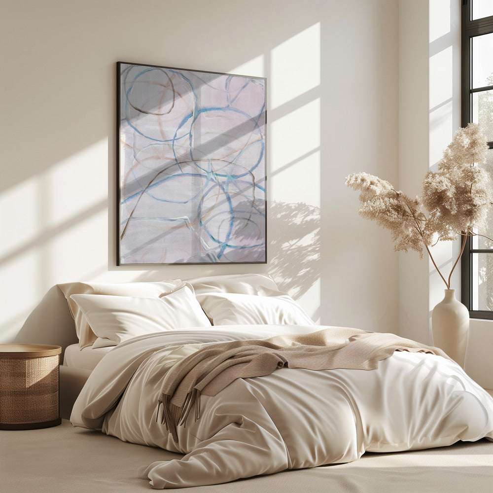 Muted Abstract Lines 3 | Poster