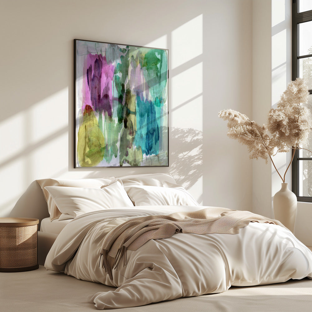 Aquarelle Organic Shapes 4 | Poster