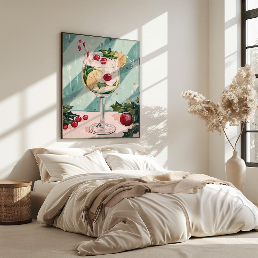 Christmas Mojito Cocktail | Poster