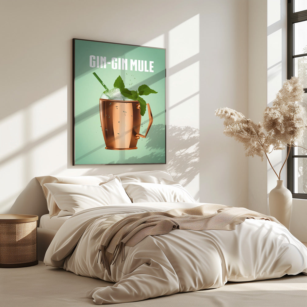 Gin Gin Mule Copper | Poster