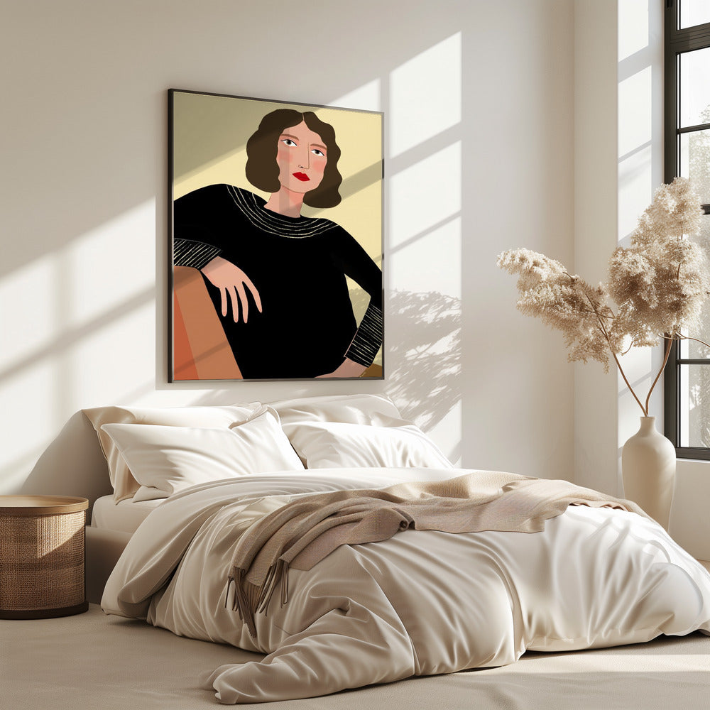 Woman relaxing | Poster