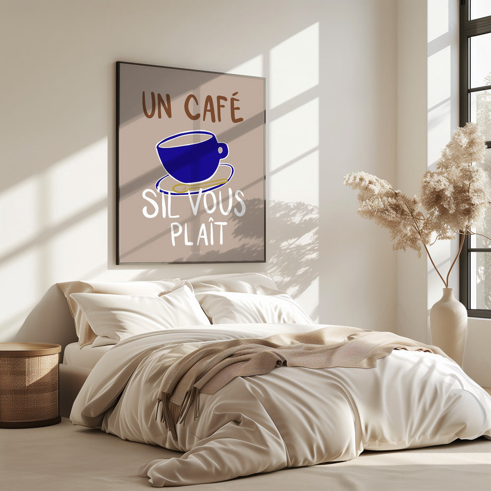 Un café | Poster