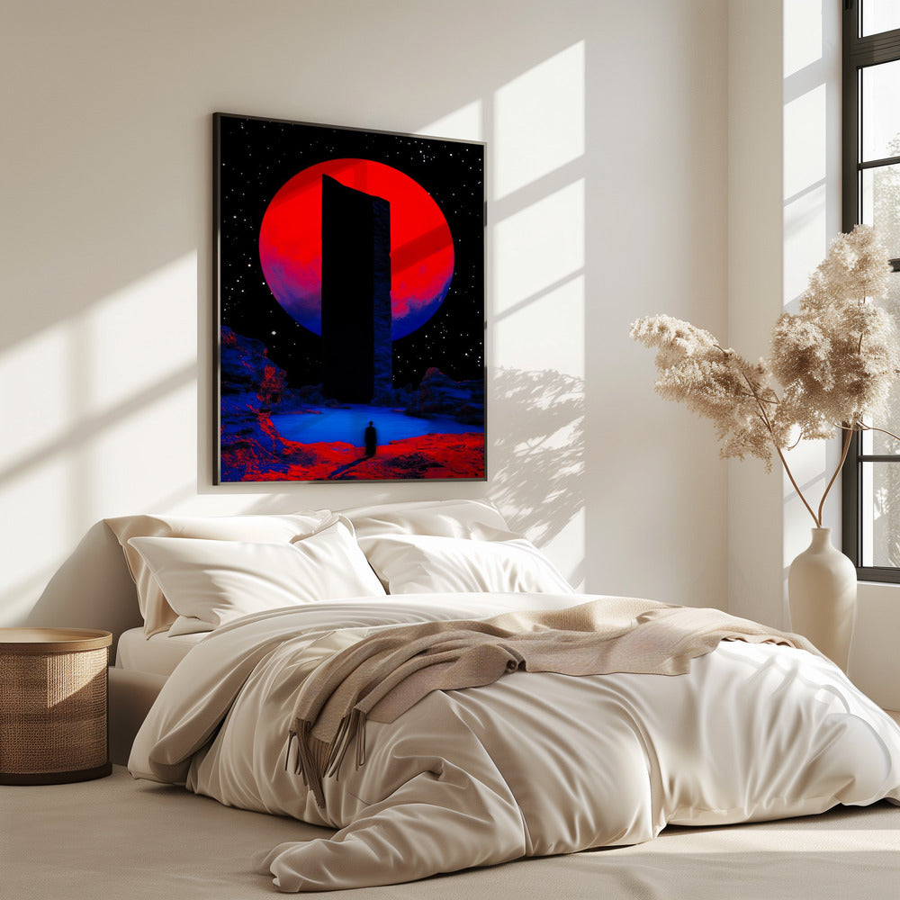 Red Moon Aura | Poster