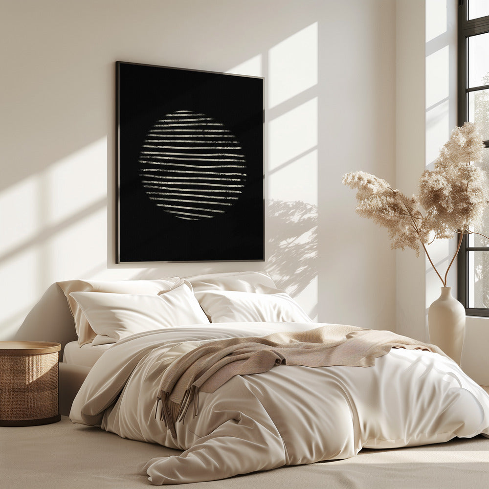 Midnight Wind Abstraction | Poster
