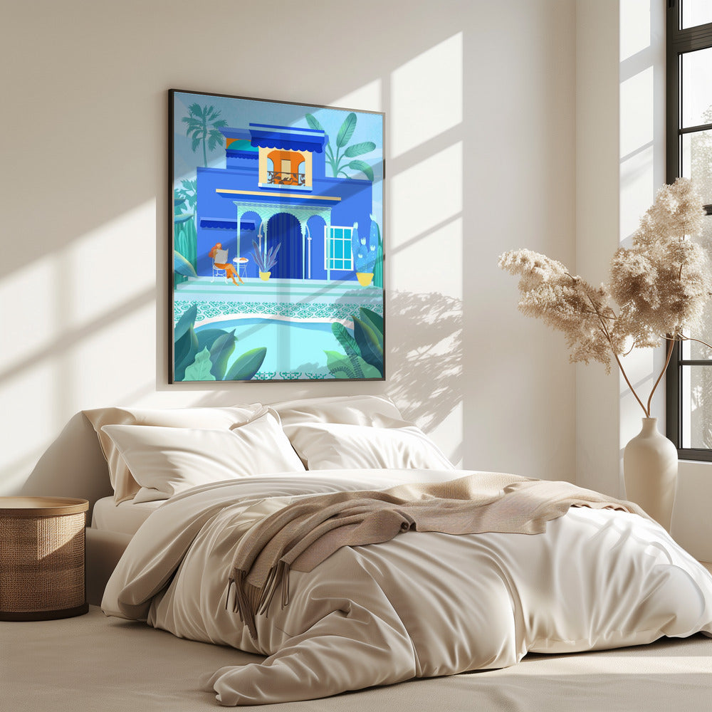 Blue Oasis | Poster