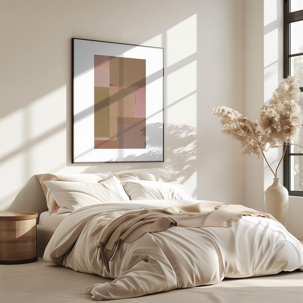 Abstract Textured Composition 6 | Poster