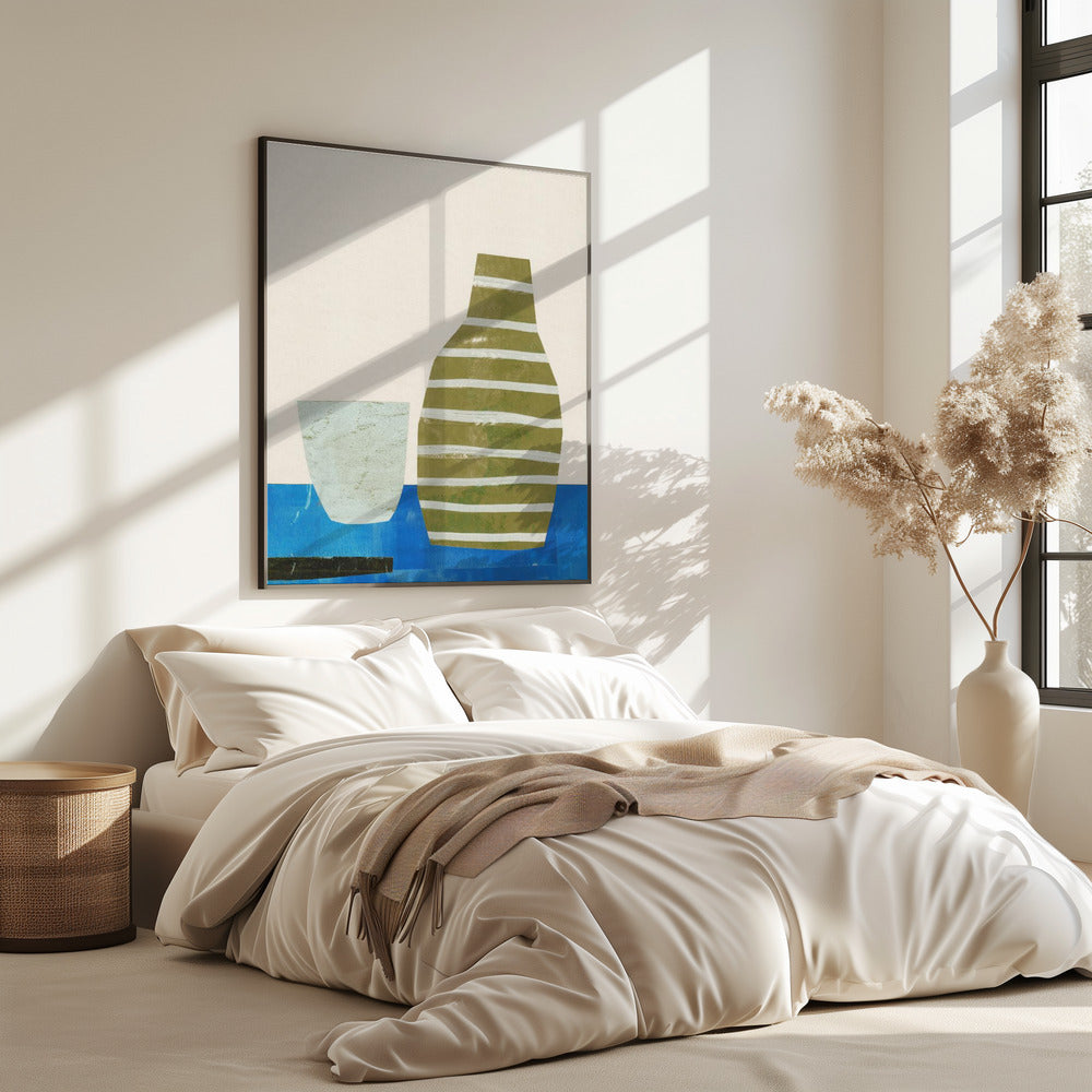 Everyday Simplicity - Vessel and Glass | Poster