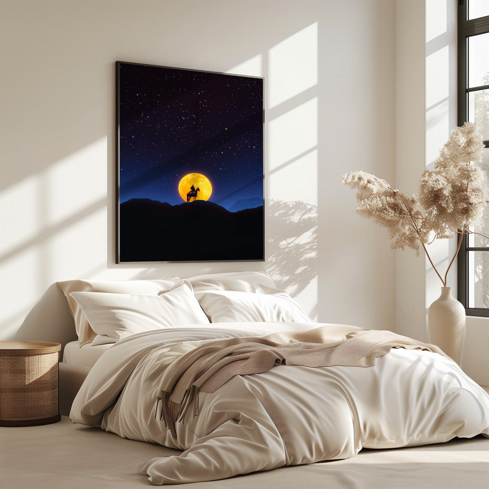 The Rider and the Moon | Poster