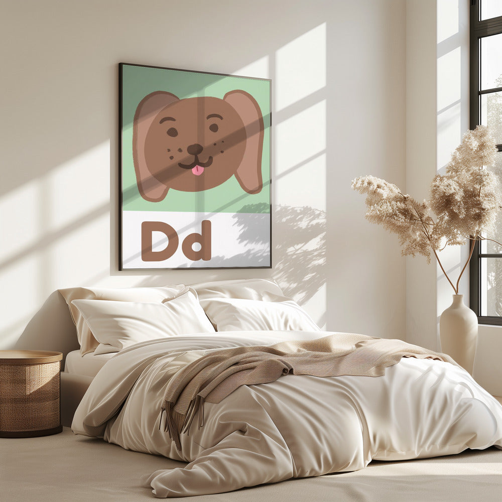 Puppy Alphabet Fun | Poster