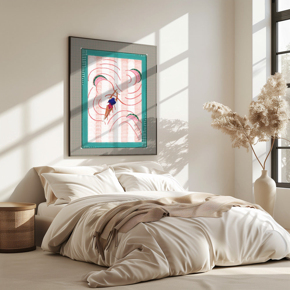 Watermelon dive | Poster