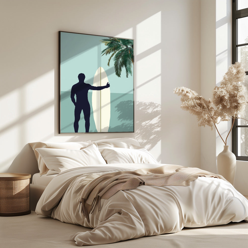 Surf Blue 1 | Poster