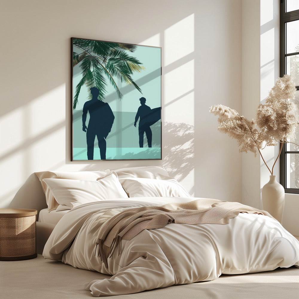 Surf Blue II | Poster