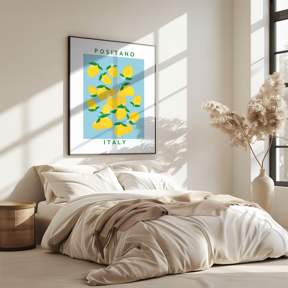Lemons Flower Market | Poster