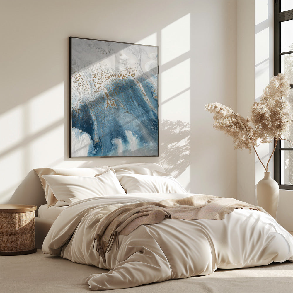 Tidal Shores - Fluid motion waves | Poster